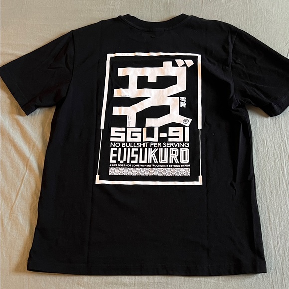 Evisu Black Graphic Men's Shirt - Picture 3 of 3